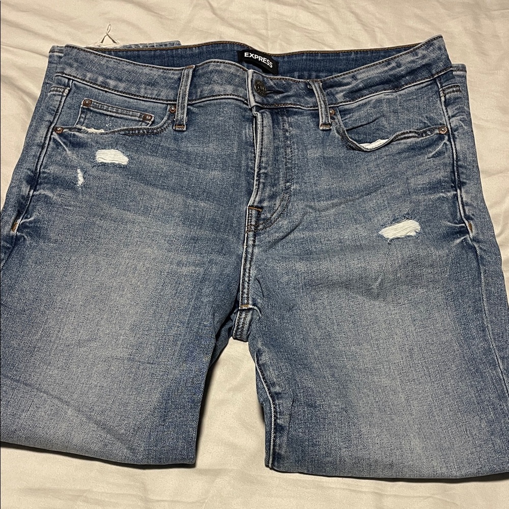 Express mean skinny jeans